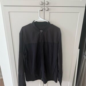Lululemon Athletica Black Bomber Jacket